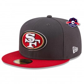 Casquette 59FIFTY - San Francisco 49ers - Grey