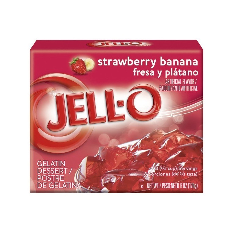 Jell-O Fraise et Banane