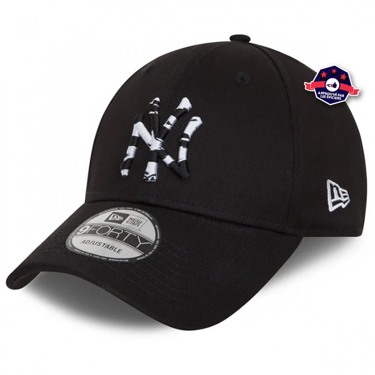 Casquette - New York Yankees - Wild Camo noir - 9Forty