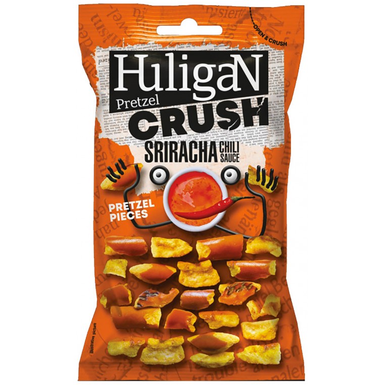 Pretzels - Huligan Crush Chili Siracha