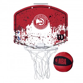 Mini Panier de Basket Wilson NBA - Atlanta Hawks