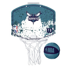 Mini Panier de Basket Wilson NBA - Charlotte Hornets