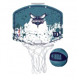 Mini Panier de Basket Wilson NBA - Charlotte Hornets