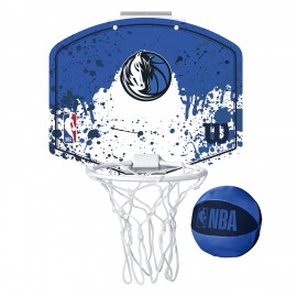 Mini Panier de Basket Wilson NBA - Dallas Mavericks