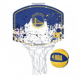 Mini Panier de Basket Wilson NBA - Golden State Warriors