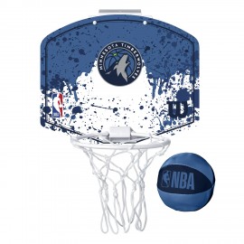 Mini Panier de Basket Wilson NBA - Minnesota Timberwolves