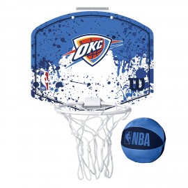 Mini Panier de Basket Wilson NBA - Oklahoma City Thunder
