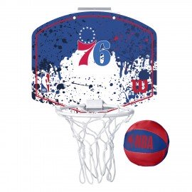 Mini Panier de Basket Wilson NBA - Philadelphia 76ers