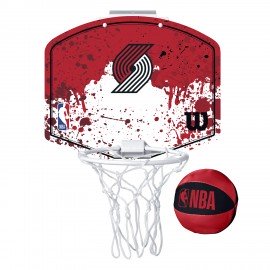 Mini Panier de Basket Wilson NBA - Portland Trail Blazers