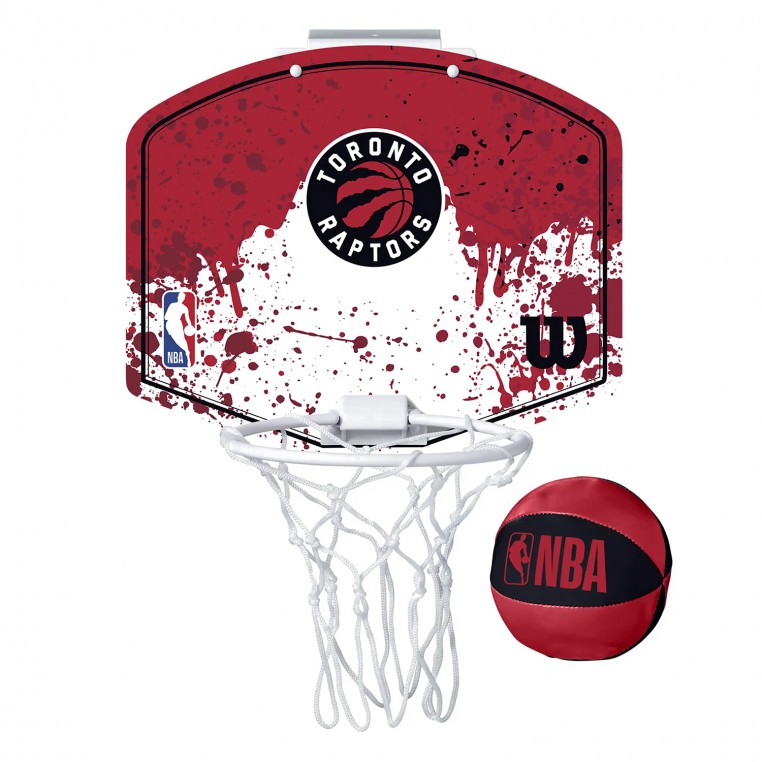 Mini Panier de Basket Wilson NBA - Toronto Raptors
