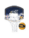 Mini Panier de Basket Wilson NBA - Utah Jazz