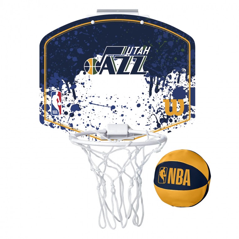 Mini Panier de Basket Wilson NBA - Utah Jazz