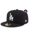 Casquette 59fifty - Los Angeles Dodgers - Melton - Noir