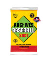 Pack Trading Cards MLB - 2021 Topps Archive Hobby Box - 8 cartes