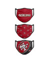 Masques en Tissu - San Francisco 49ers - Lot de 3