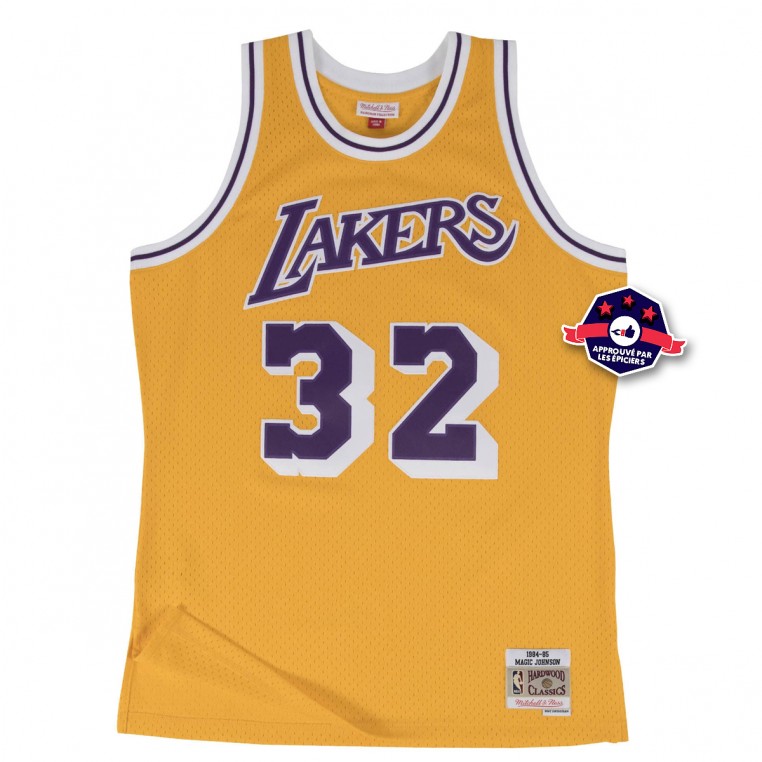 Maillot NBA - Magic Johnson - Los Angeles Lakers - Home