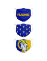 Masques en Tissu - Los Angeles Rams - Lot de 3