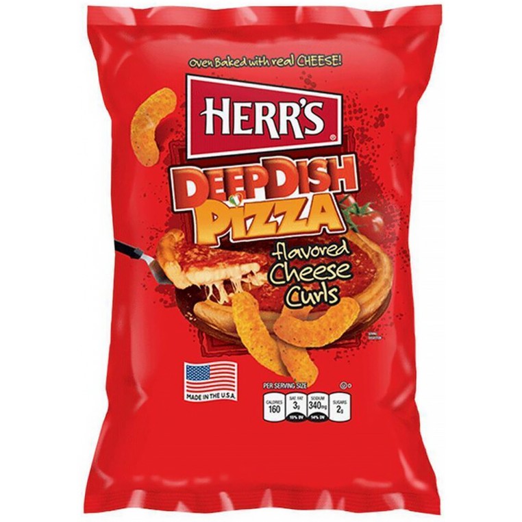 Chips - Herr's Deep Dish Pizza - 198g