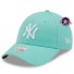 Casquette New Era - New York Yankees - Turquoise - Femme - 9Forty