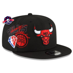 Casquette 9Fifty - Chicago Bulls - Back Half - Noir