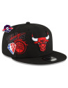 Casquette 9Fifty - Chicago Bulls - Back Half - Noir