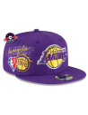 Casquette 9Fifty - Los Angeles Lakers - Back Half - Violette