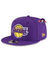 Casquette 9Fifty - Los Angeles Lakers - Back Half - Violette