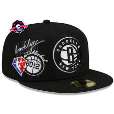 Casquette 59fifty - Brooklyn Nets - NBA Back Half - New Era