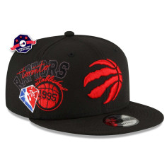 Casquette 9Fifty - Toronto Raptors - Back Half - Noir