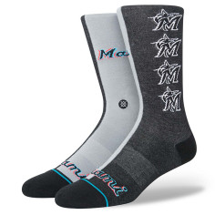 Chaussettes - Miami Marlins - Split Crew - Stance