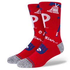 Chaussettes - Philadelphia Phillies - Landmark Rouge - Stance