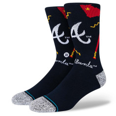 Chaussettes - Atlanta Braves - Landmark Noir - Stance