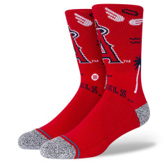 Chaussettes - Los Angeles Angels - Landmark Rouge- Stance