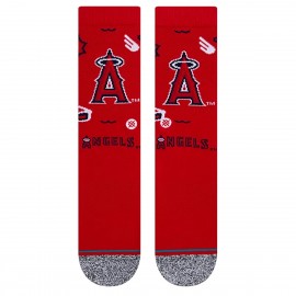 Chaussettes - Los Angeles Angels - Landmark Rouge- Stance