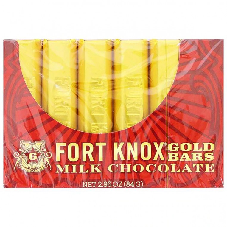 Chocolat au Lait / Lingot d'or Fort Knox