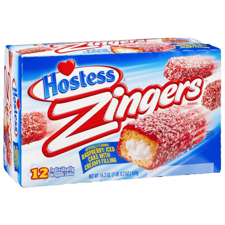 Raspberry Zingers de Hostess