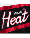 Veste en Satin - Miami Heat - Special Script - Mitchell and Ness