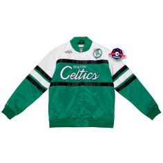 Veste en Satin - Boston Celtics - Special Script - Mitchell and Ness