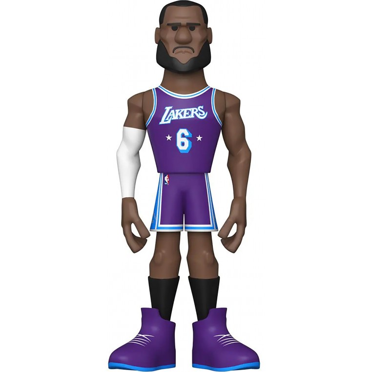 Figurine Funko Gold - LeBron James - Los Angeles Lakers
