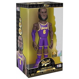 CHASE: Lakers assortiment Vinyl Gold figurines LeBron James (City) 13 cm (6)