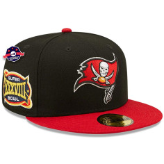 Casquette 59FIFTY - Tampa Bay Buccaneers - Side Patch Superbowl