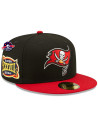 Casquette 59FIFTY - Tampa Bay Buccaneers - Side Patch Superbowl