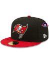 Casquette 59FIFTY - Tampa Bay Buccaneers - Side Patch Superbowl