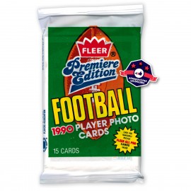 Pack Fleer - Football - Premiere Edition 1990 - Trading Cards