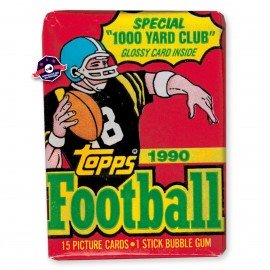 Pack Trading Cards NFL - 1990 Topps - 15 cartes