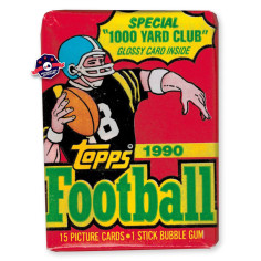 Pack Trading Cards NFL - 1990 Topps - 15 cartes