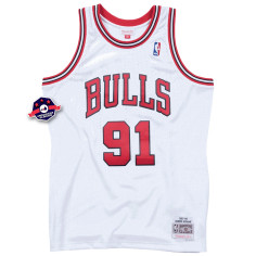 Maillot NBA - Dennis Rodman - Chicago Bulls - White