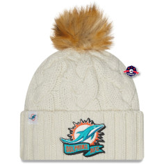 Bonnet à pompon Miami Dolphins - Sideline - New Era