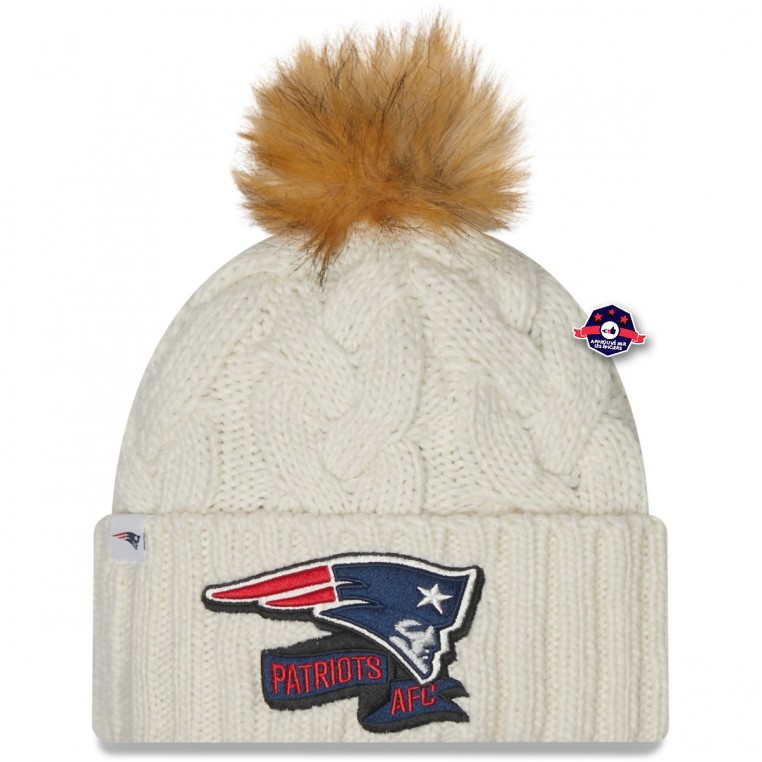 Bonnet à pompon New England Patriots - Sideline - New Era