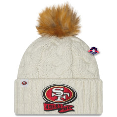 Bonnet à pompon San Francisco 49ers - Sideline - New Era